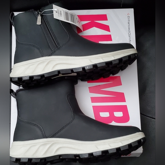 New Women's Sizes Sienna Khombu All Weather Boots Black - Picture 4 of 8